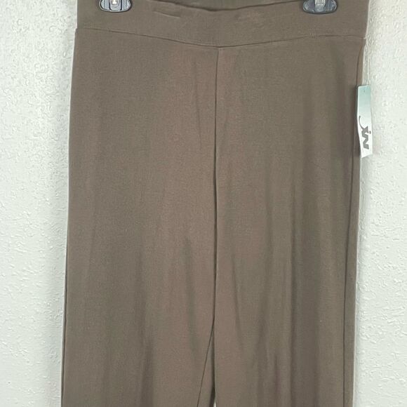 NWT JW Div. of Junction Womens Brown Cozy Casual Pants Size S - Picture 2 of 7